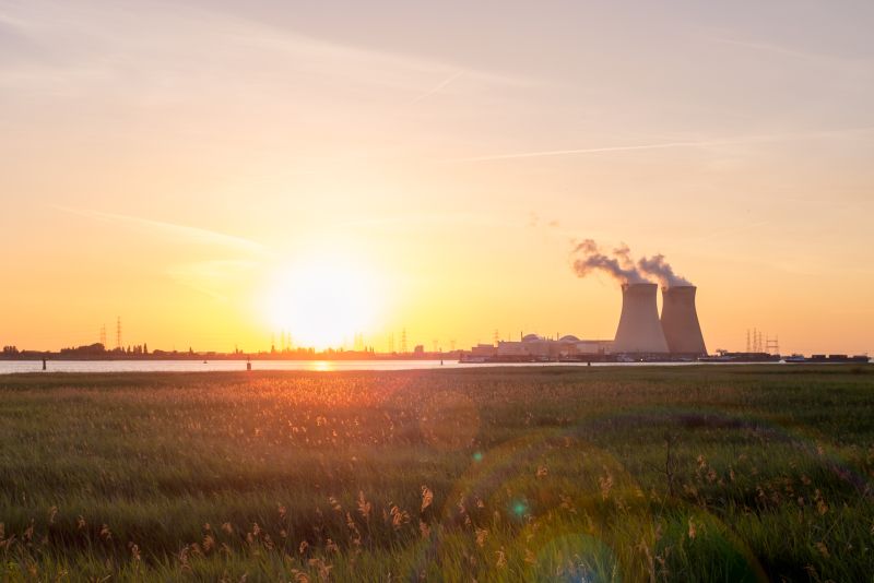 Nuclear Power Station Image